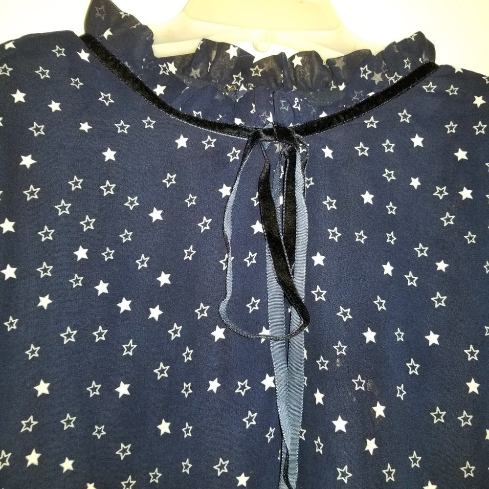 Glamorous Curves Bell Sleeve High Neck STAR DRESS